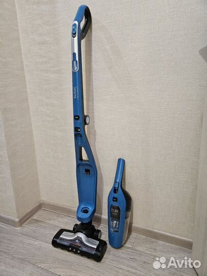 Пылесос Tefal Dual Force 2 в 1 TY6751WO, голубой