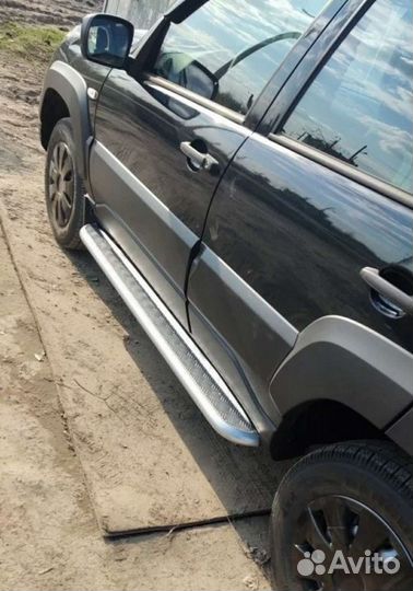 Пороги на Ниву Шевроле