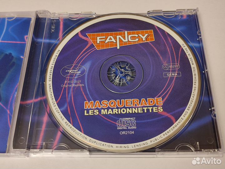 Cd Fancy - Masquerade (Les Marionnettes)