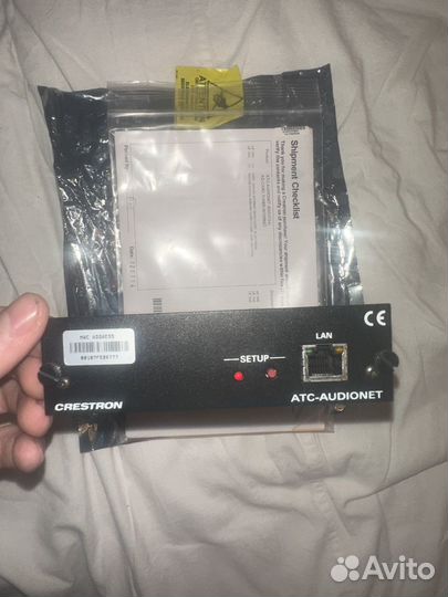 Модульная карта ATC-audionet Crestron