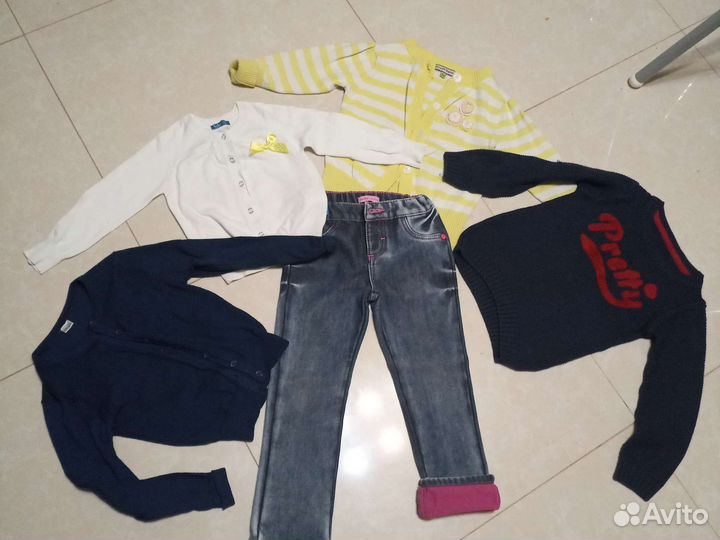 Пакет вещей для девочки 98-110