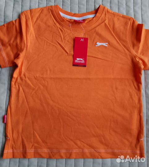 Новая футболка из хлопка р- р 5-6 лет
