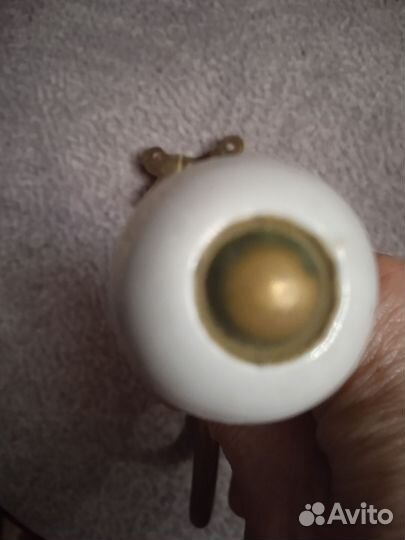 Крючок латунный старинный