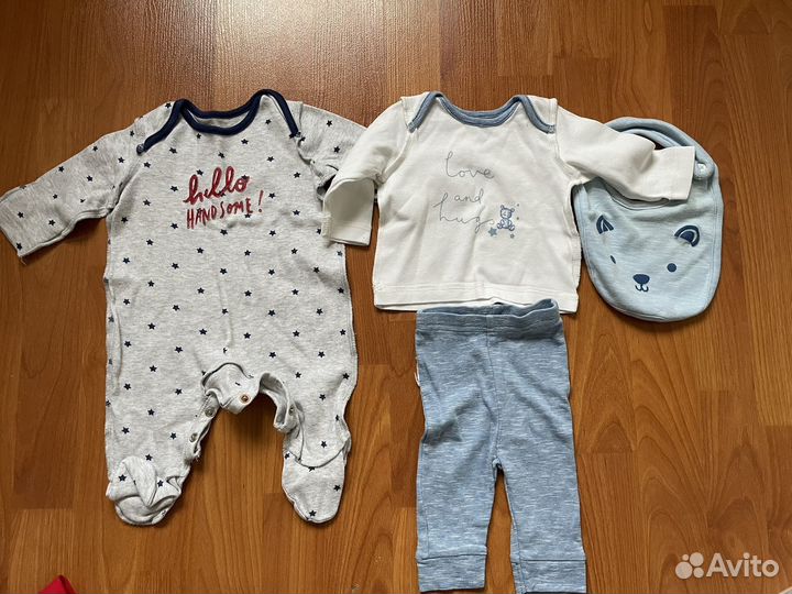 Слипы боди sela mothercare