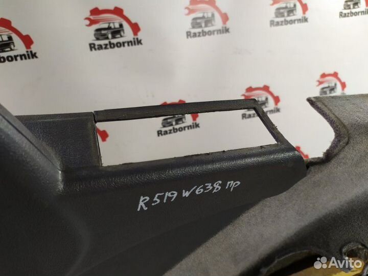 Обшивка боковой двери передняя правая Mercedes