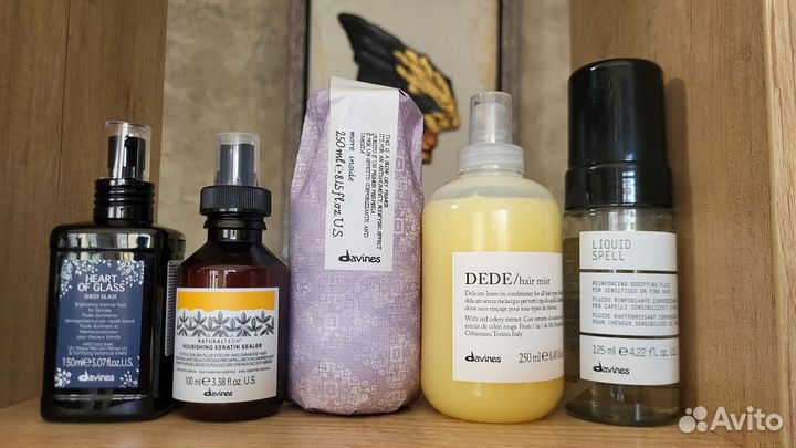 Davines несмываемые средства ухода для волос