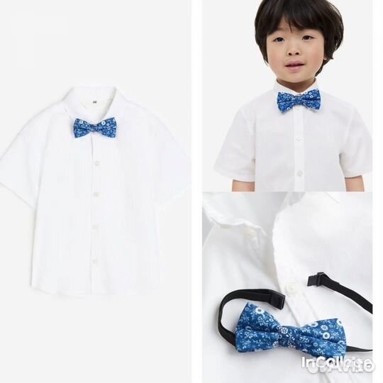 Праздничная рубашка H&M 104,122