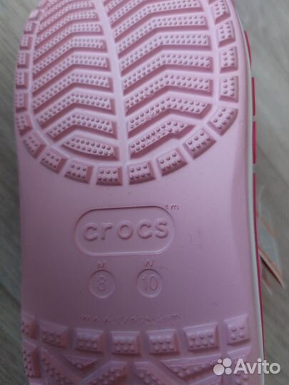 Crocs сабо на m8 w10