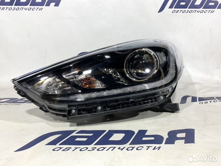Фара Hyundai Solaris(17) правая линза