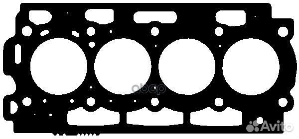 Прокладка ГБЦ ford 569842 Elring
