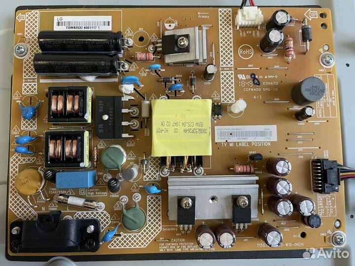 Блок питания от LG 32LJ500V