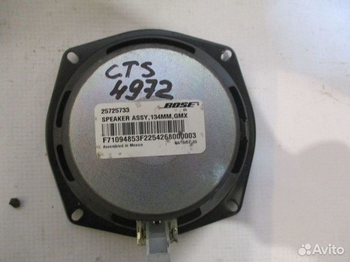 Динамик Cadillac STS