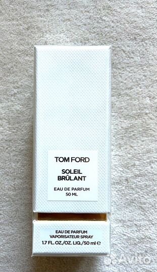 TOM ford Soleil Brulant Eau de Parfum 50мл