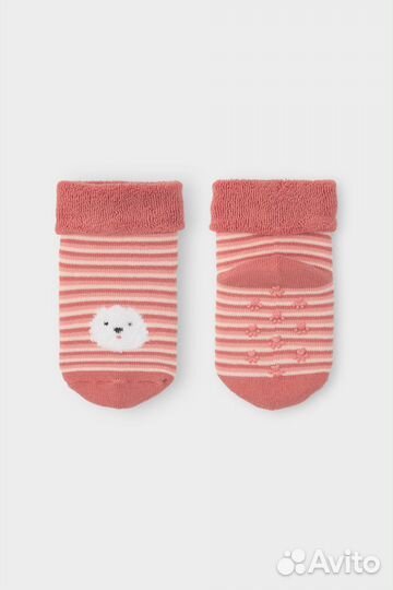 Носки теплые махровые со стоперами для девоч (16)