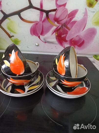 Чайная пара Дулево фафор