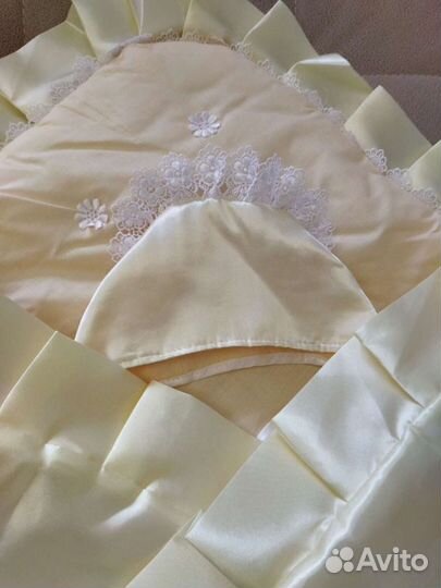 Конверт-Одеяло на выписку для новорожденных