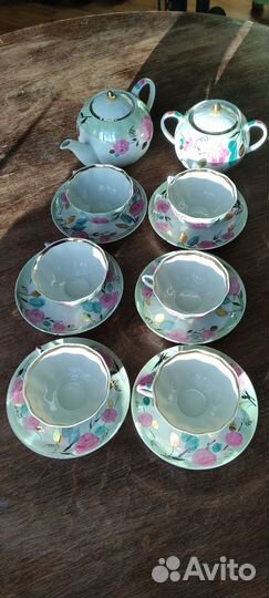 Чайный сервиз дулево СССР