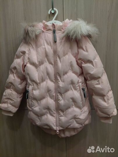 Зимняя куртка для девочки crockid 104 110