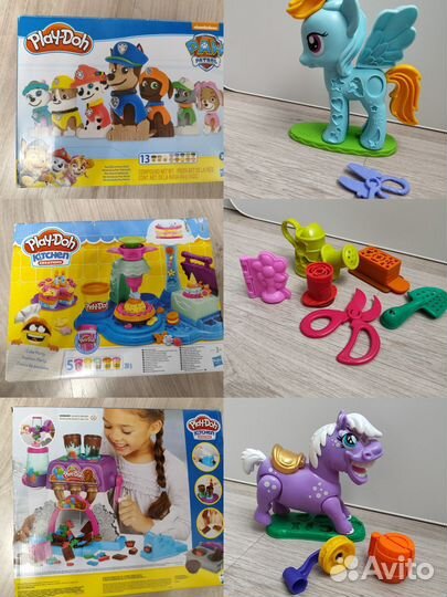 Play doh наборы для лепки