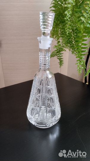 Графин хрустальный СССР