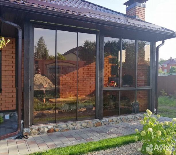 Остекление коттеджей