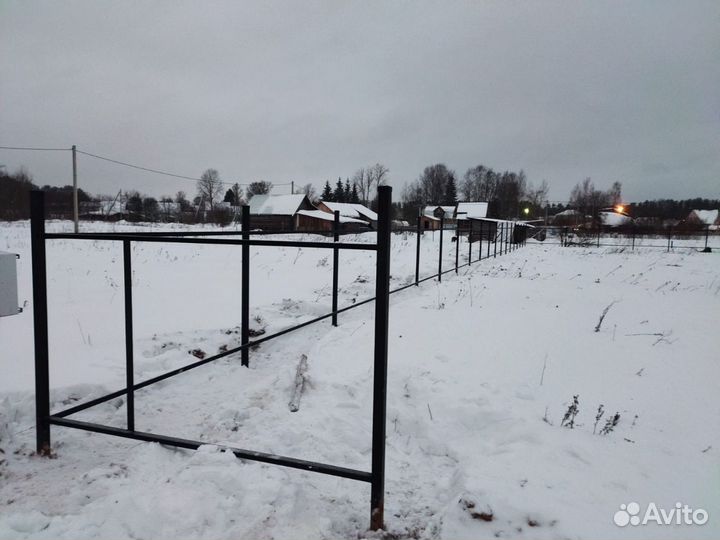 Свая комби винтовая d57 для забора с монтажом