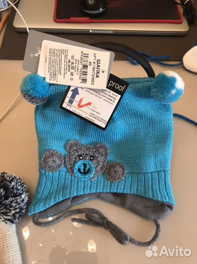 Шапки kerry, оригинал. 46, 48, осень-зима