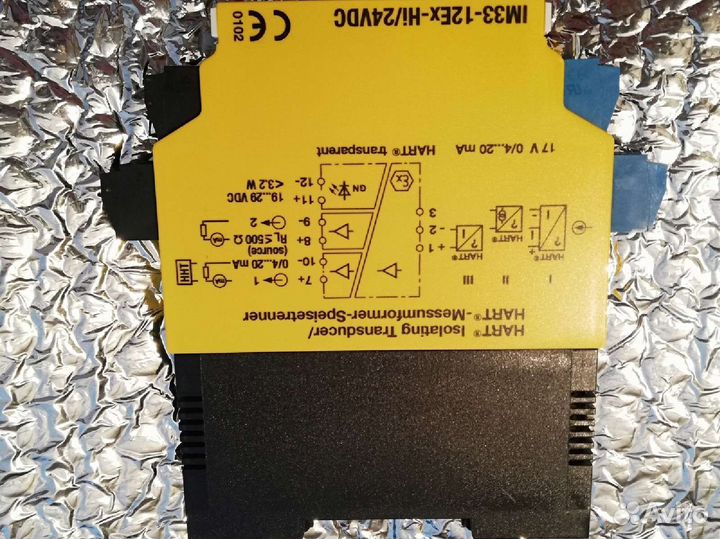 Барьер искрозащиты IM33-12EX-HI/24VDC turck