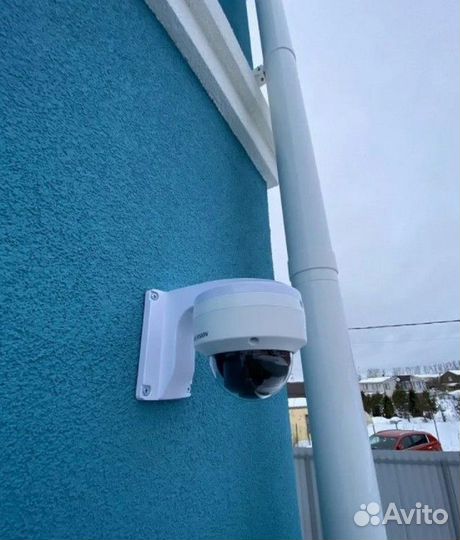 Установка видеонаблюдения Монтаж видеонаблюдения