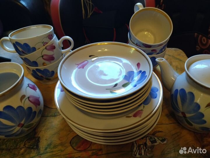 Набор столовой посуды на 6 персон СССР