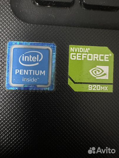 Acer Pentium 4 ядра/Geforce GT920MX