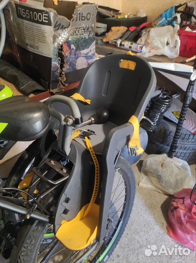 Детское велокресло на багажник