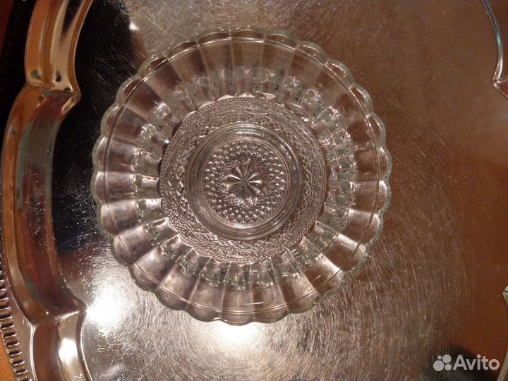 Сахарница стекло СССР