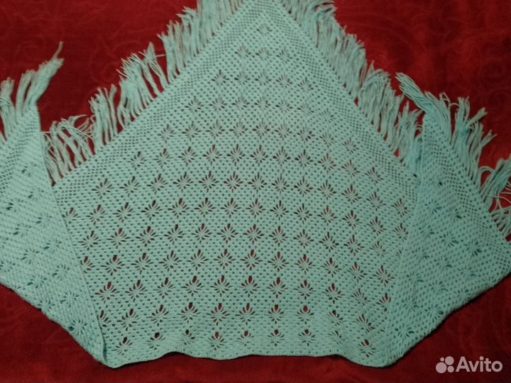 Шаль ажурная