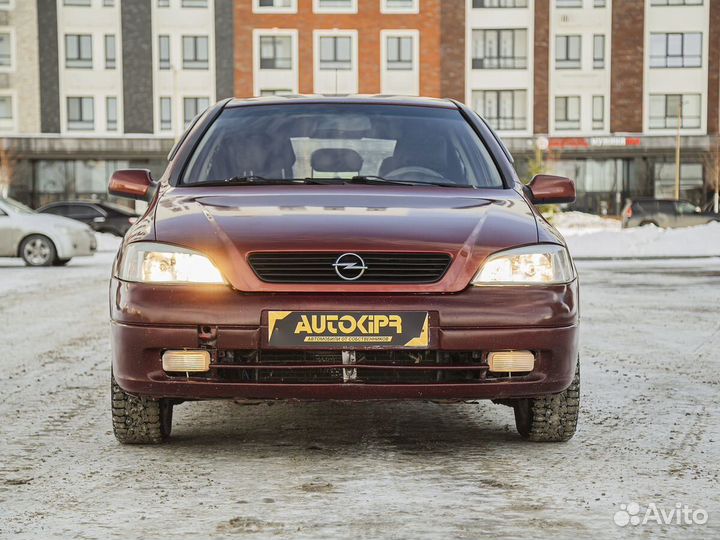 Opel Astra 1.4 МТ, 1999, 431 209 км