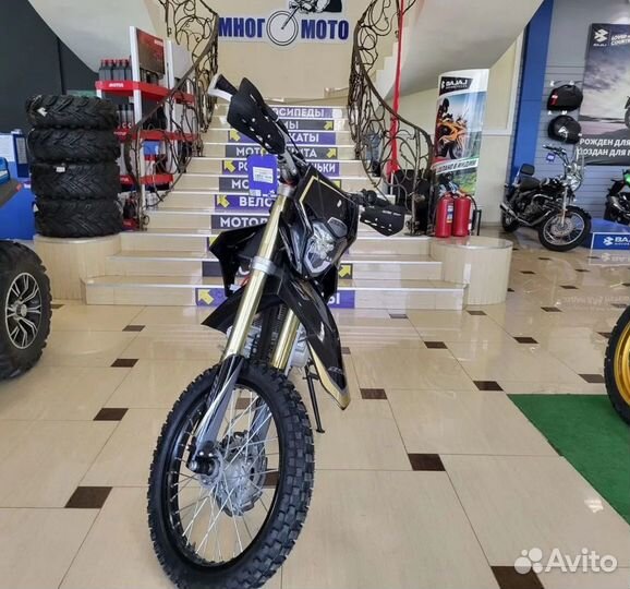 Мотоцикл кроссовый BSE Z3 19/16 Gold Black/Эндуро