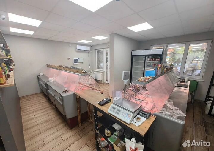 Мясной магазин, чистыми от 120к