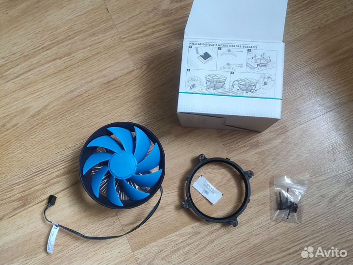 Кулер Deepcool gamma archer PRO и 2 доп. кольца