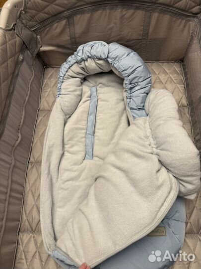 Зимний конверт в коляску mansita