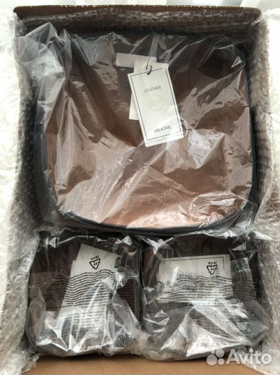 Кожанный поднос H&M home