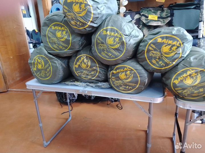 Спальные мешки Байкал в ассортименте