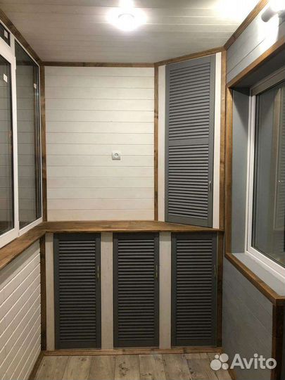 Обшивка балконов и лоджий