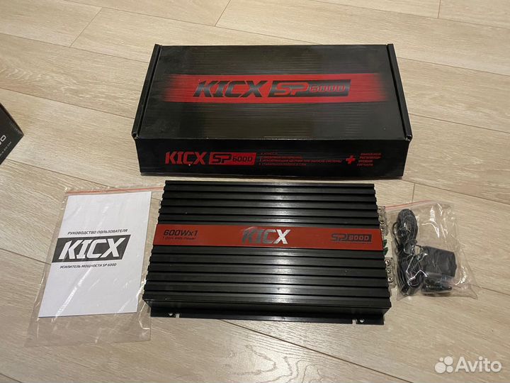Усилитель звука Kicx SP600D