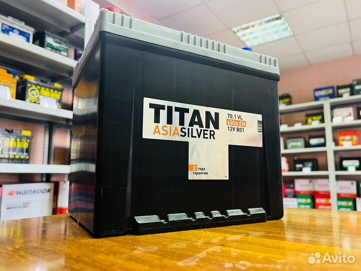 Аккумулятор Титан 70 Ач Азия На Nissan Subaru Kia