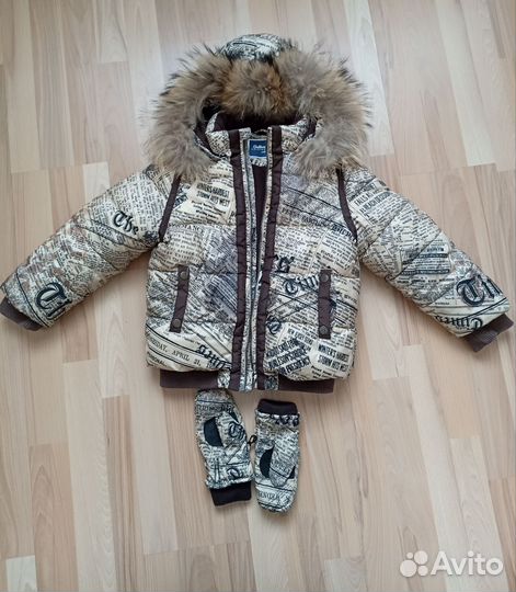 Зимняя куртка gulliver 116