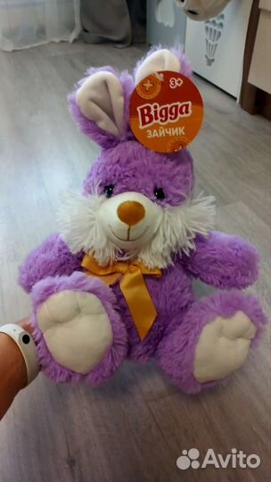 Заяц мягкая игрушка новая