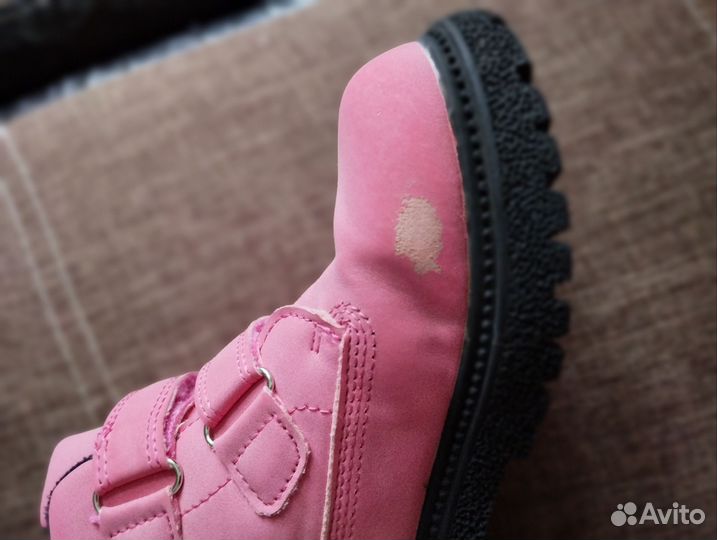 Ботинки демисезонные для девочки 28 размер