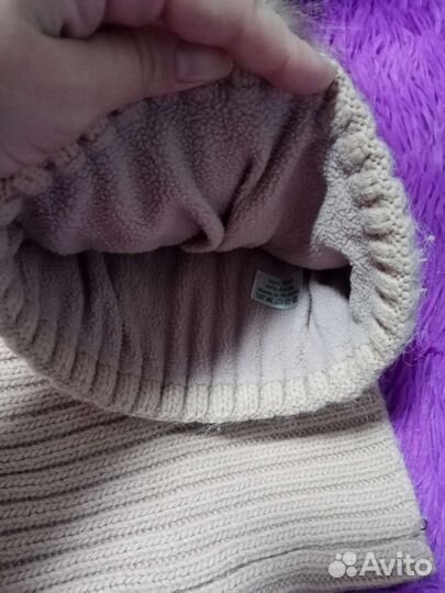 Детский комплект (шапка, снуд