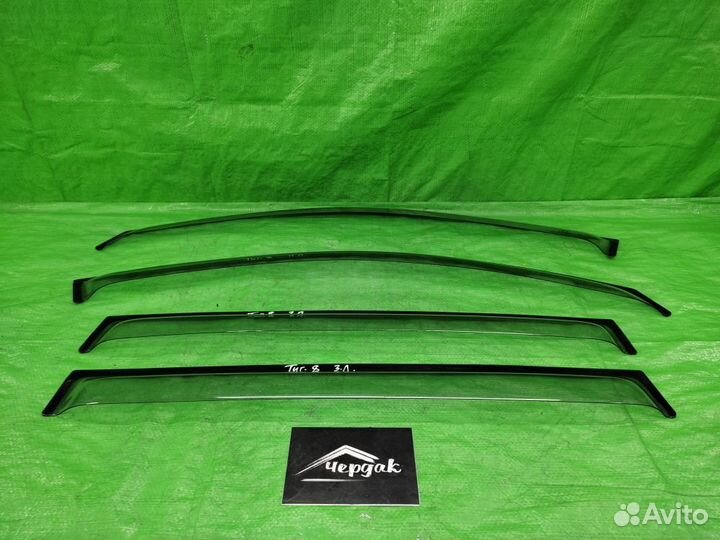 Ветровики комплект Volkswagen Tiguan 2007-2016