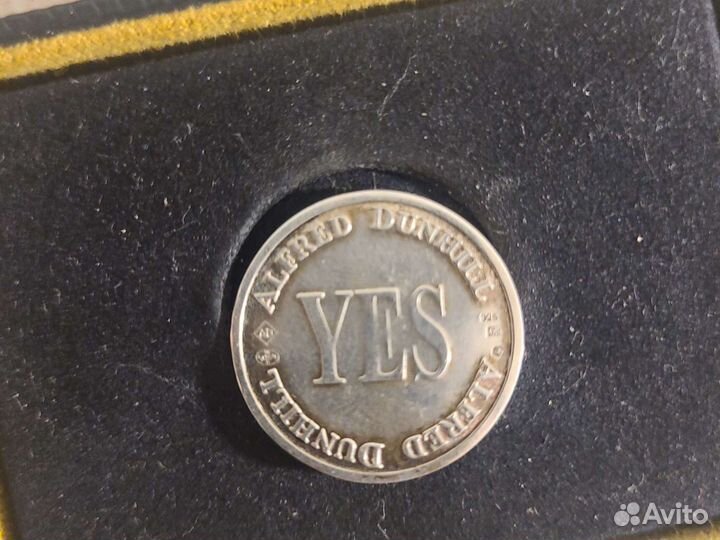 Монета серебро